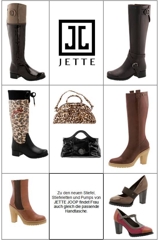 Neue JETTE Stiefel und Stiefeletten  für Herbst Winter 2009/2010